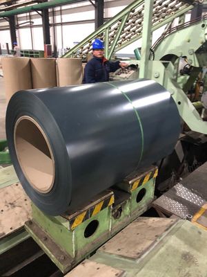 AZ60 JIS G3302 PPGI 선발화 된 강철 코일 알루진 강철 코일 650-1250mm