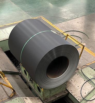 PVDF AZ150 PPGl Z275 PPGI VALSPAR 텍스처 매트 RAL9005 RAL9004 사전 페인트 된 진열 철화 검은색 호러비드 지붕 타일