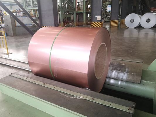 산업용 패널 최소 정규 스판글 갤밸류름 스틸 코일 55% 알루미늄 주황 코일 Az50-Az150G/M2