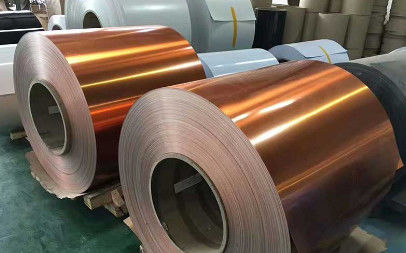 A1100 A3003 A1050 PE 알루미늄 컬러 코팅 코일 시트 1240mm 1200mm