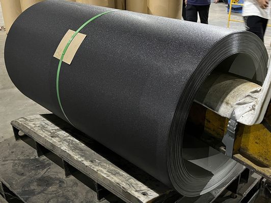 Z225 PPGI 텍스처 매트 전 페인트 진열 스틸 코일 발스파