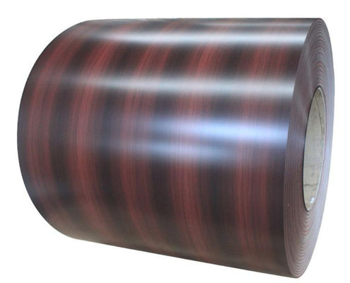 PVDF 목재 곡물 색상 코팅 알루미늄 코일 Z 코팅 60-200g/m2