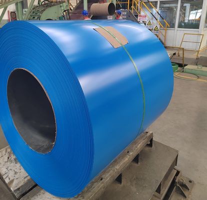 PVDF 발스파르 Z275g 컬러 코팅 스틸 코일 G550 사전 페인트 된 진열 스틸 시트 30 년 보증 고급 프로젝트 사용