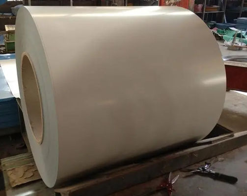 RAL1014 코끼리 PVDF AkzoNobel 알루미늄 코일 3003 H24 PE/색 코팅/예차/색 코팅 알루미늄 밀링 완료