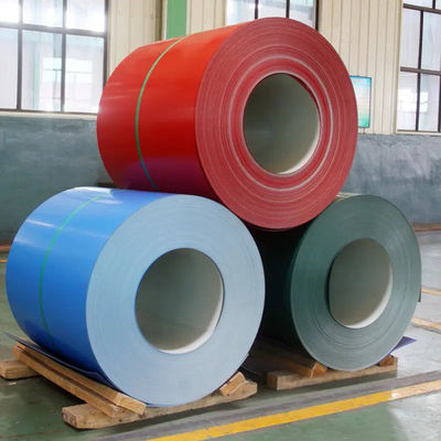 ASTM A527M 발스파르 금속 전면 페인트 된 진열 스핀 PPGI 강철 스핀 Z40~Z275g/m2