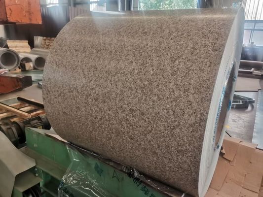 PVDF 대리석 곡물 강철 코일 PPGI PPGL 미리 칠 된 Galvalume 강철 코일 AZ150 벽 덮개 사용 30 년 보증