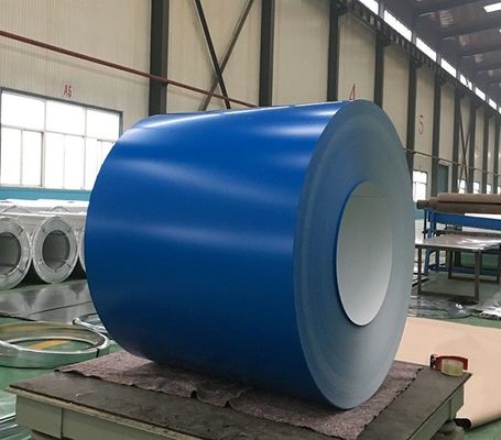 RAL5020 오션 블루 PE HDP PVDF 컬러 코팅 알루미늄 코일 3003 H24 H26 100MEK 저항
